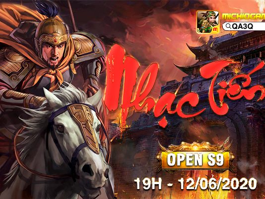 Tam Quốc Quần Anh 3Q Open S9 Nhạc Tiến Free VIP 15