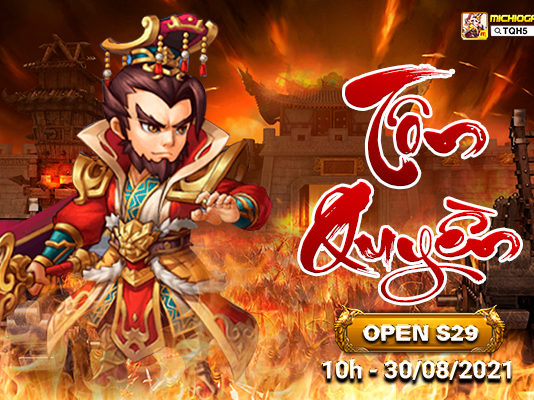 Tam Quốc H5 Open S29 Tôn Quyền Free VIP 10