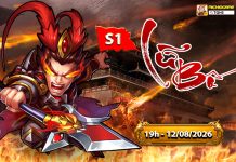 Tam Quốc H5 Open S1 Lữ Bố Free VIP 10